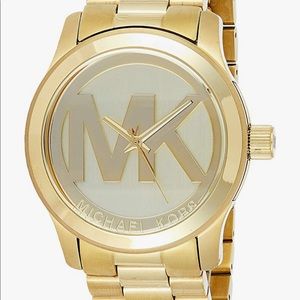 Michael Kors Women's Runway Gold-Tone Watch MK5473
